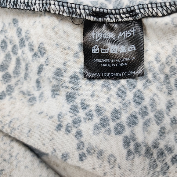 I.AM.GIA Kenzie Snakeskin Bodysuit Long Sleeve Mock Neck Size Small - Picture 12 of 14